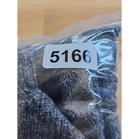 J Crew Women's Size S Full Zip Cardigan Sweater Gray Merino Wool Metallic 32804 - Picture 11 of 11